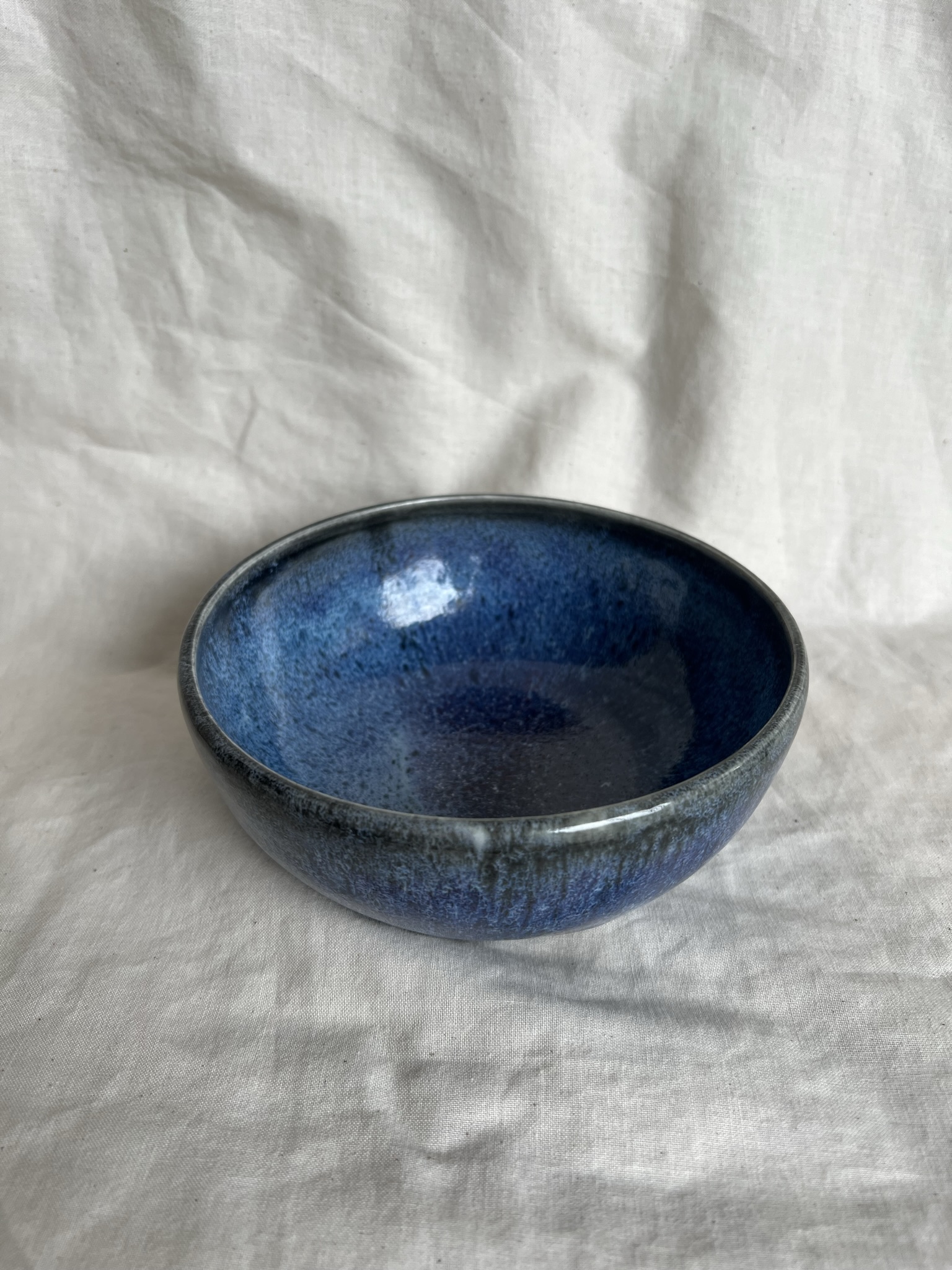 deep blue bowl